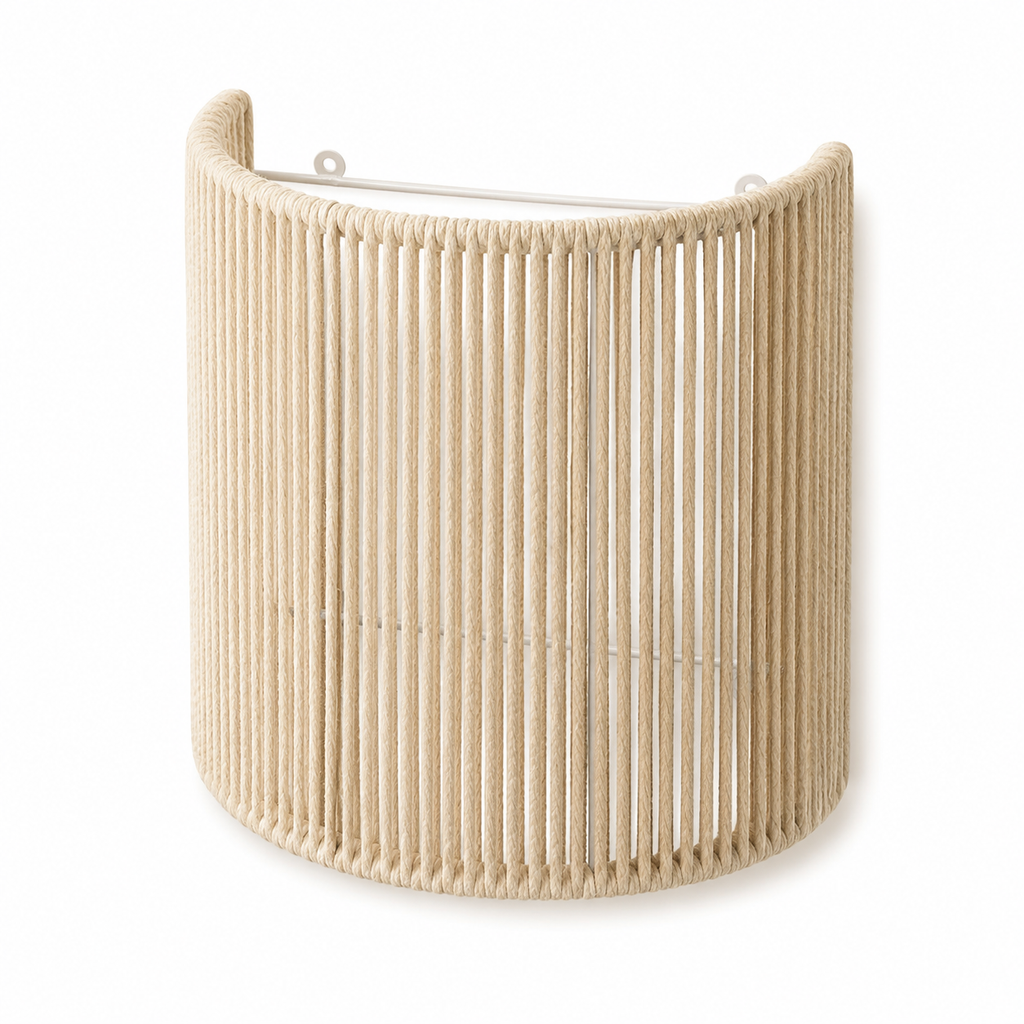 Aplique de pared hilado Ovalado